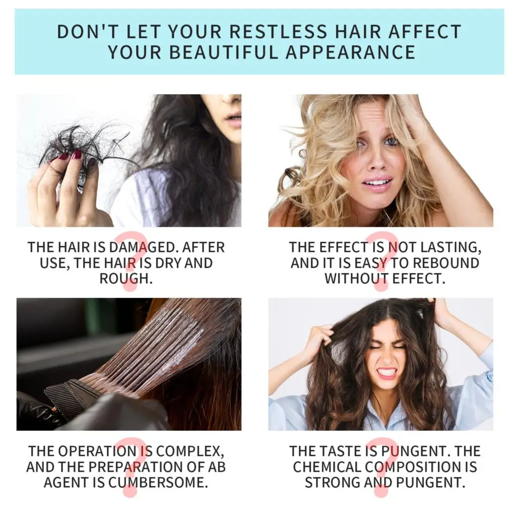 Description Picture 3 of itemKeratin Hair Straightening Cream Keratin Cream For Smoothing Hair Professional Keratin For Permanent Straightening Hair