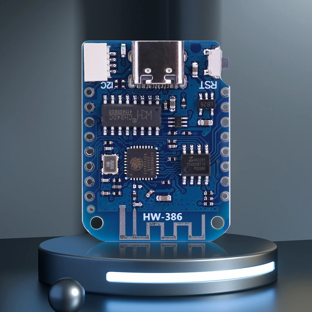 Arduino IDE 프로그래밍용 개발 보드, D1 Mini V4.0.0 사물 인터넷 보드, 3.3V 기반, ESP8266, USB C타입, 4MB