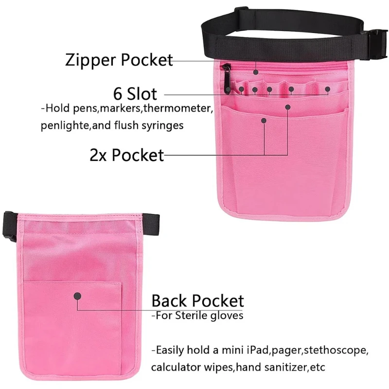 Waist Bag Multi-pocket Oxford cloth multifunctional waist bag cloth storage outdoor storage bag toolkit waist crossbody adjustable