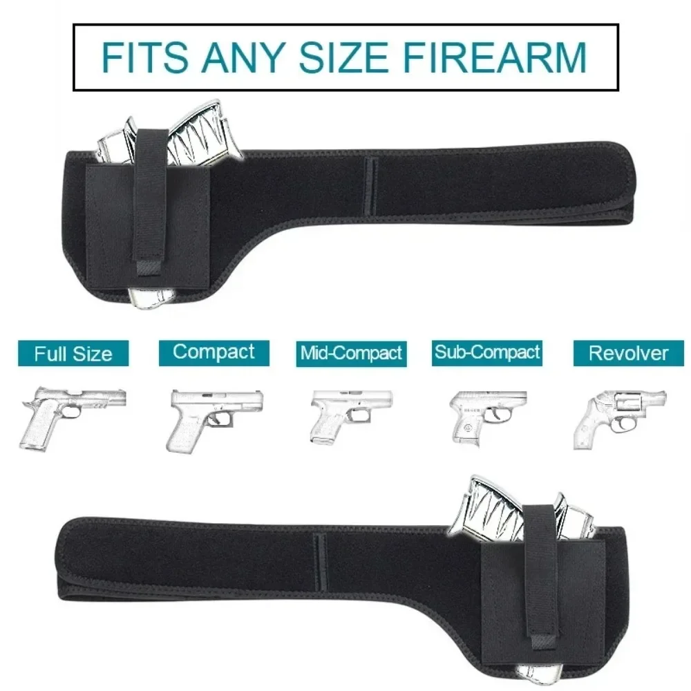 Gun Holster 1PC Outdoor Multifunctional Concealed Carrying Waist Universal Belt Pistol Tactical Equipment