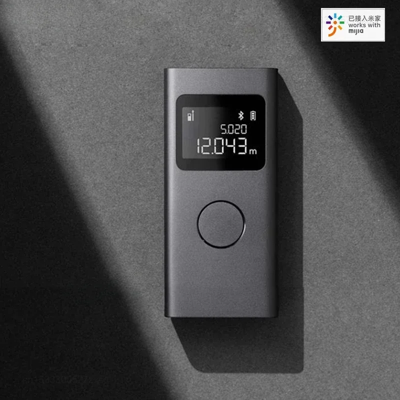 מד טווח לייזר חכם Xiaomi Mijia עובד עם אפליקציית Mi Home מד טווח לייזר מד מרחק סרגל כלי מדידה