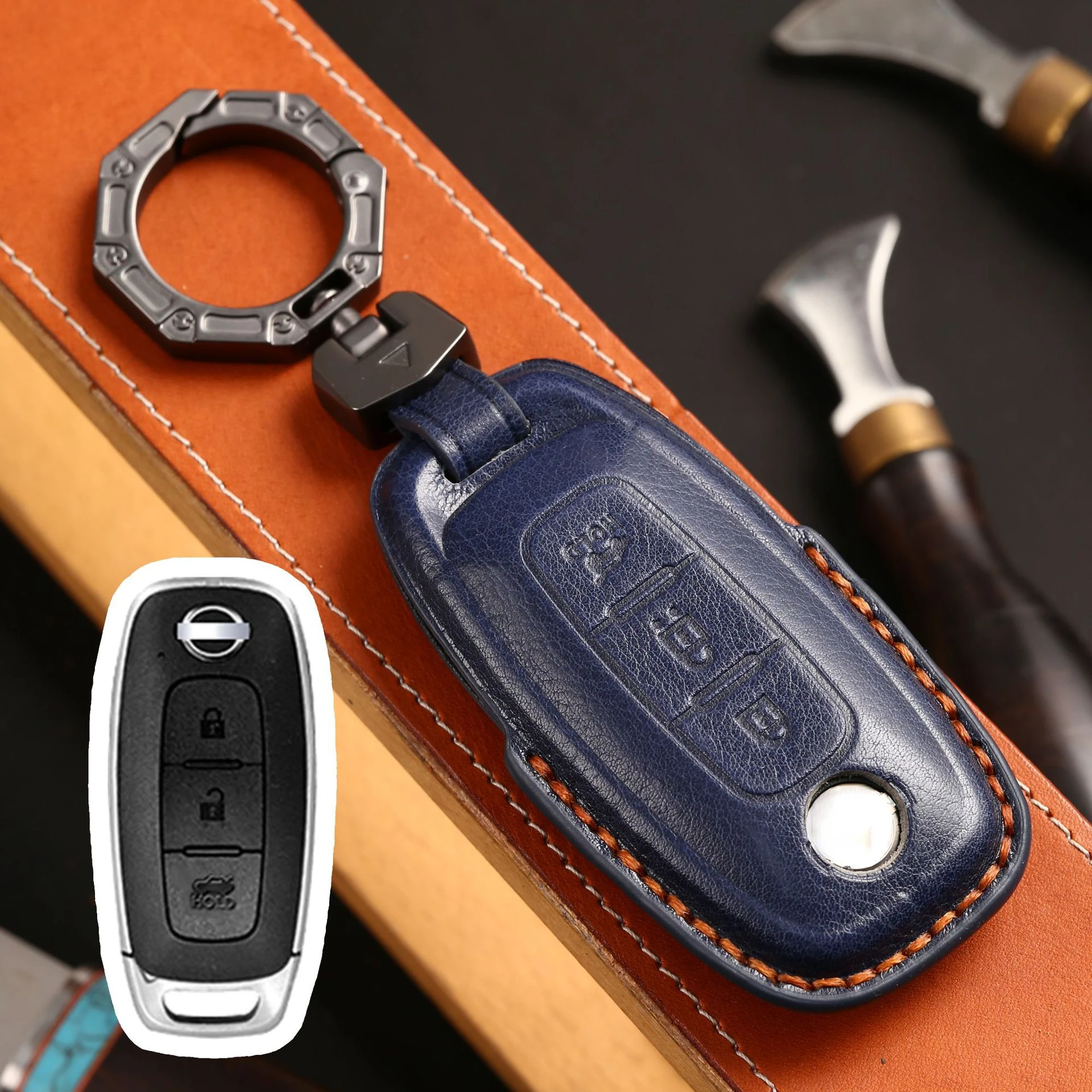 Per Nissan X-Trail T33 Qashqai 2022 J12 Ariya Altima Teana 2022 2023 2023 Juke Per Accessori Nissan Custodia In Pelle Per Auto