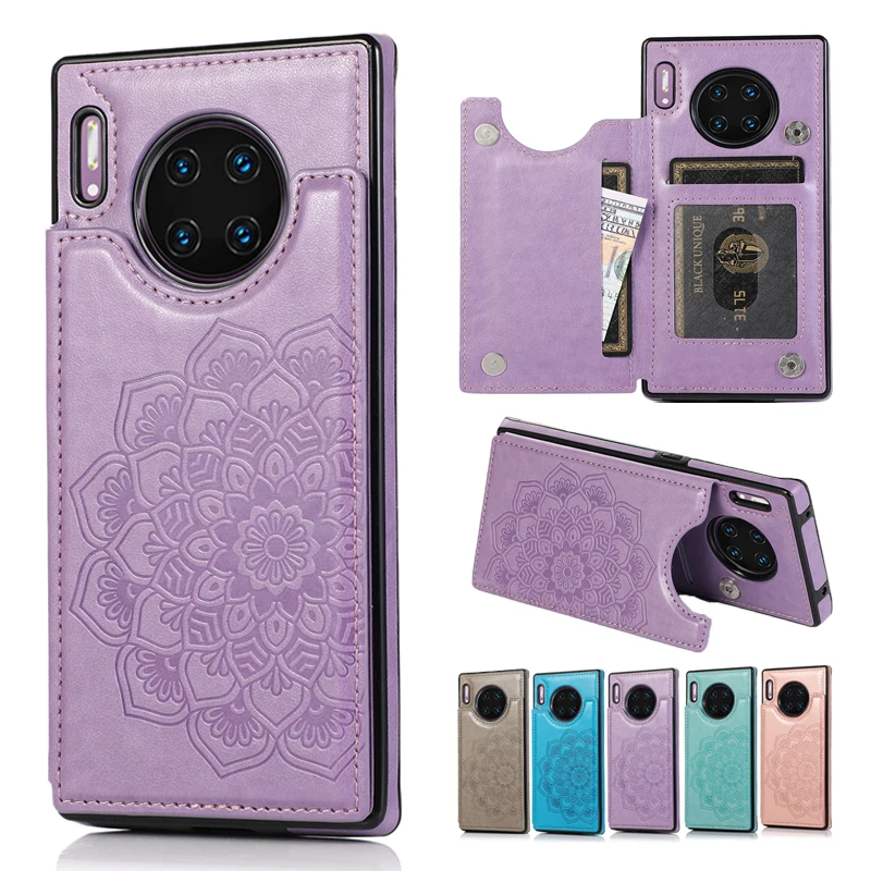 

Wallet Retro PU Flip Leather Cover For Huawei P40 P40 Pro P40 Lita P30 P30 Pro P30 Lite Mate 30 30 Pro 30 Lite 20 20 Pro 20 Lite