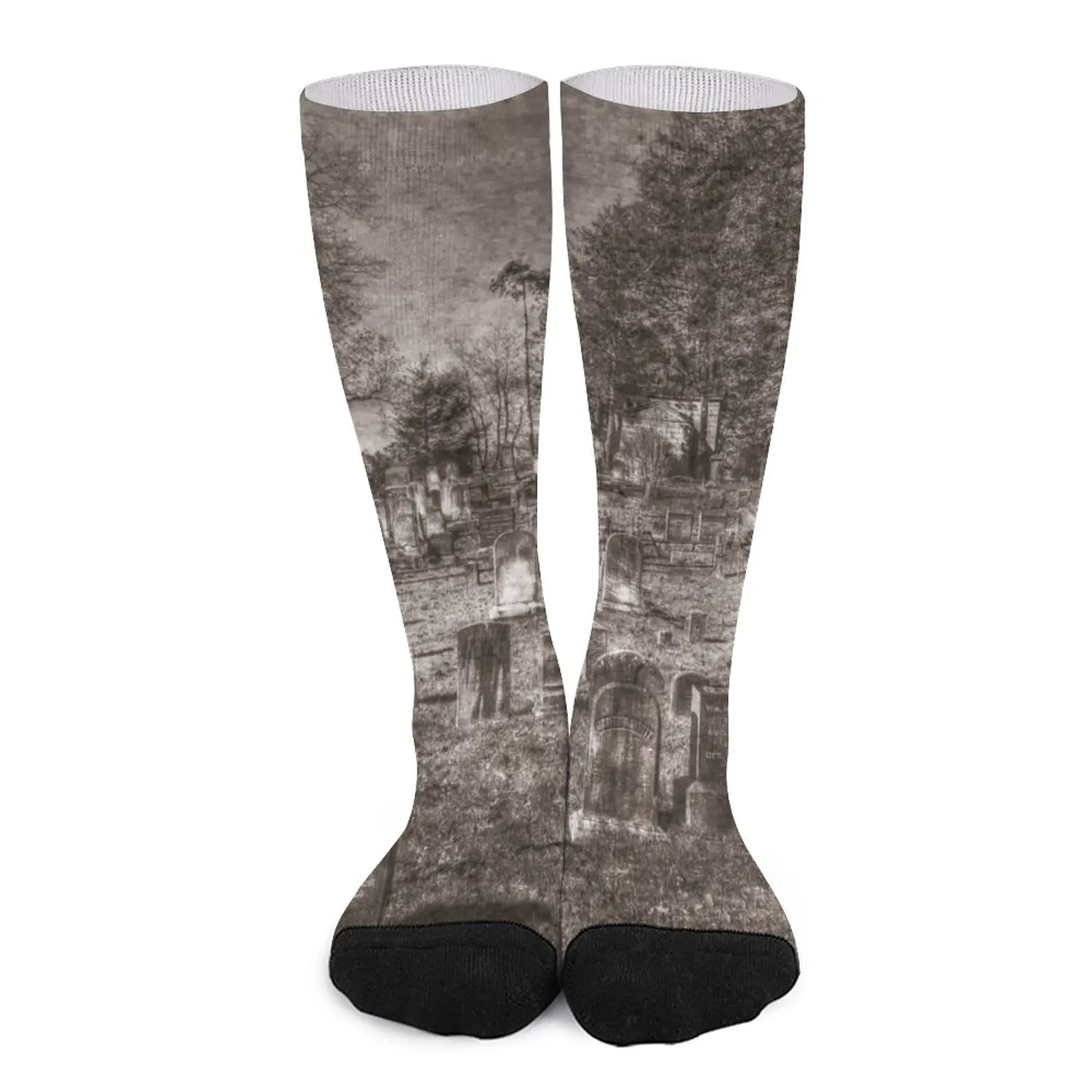 

Sleepy Hollow Cemetery Vintage Socks funny gift Funny socks