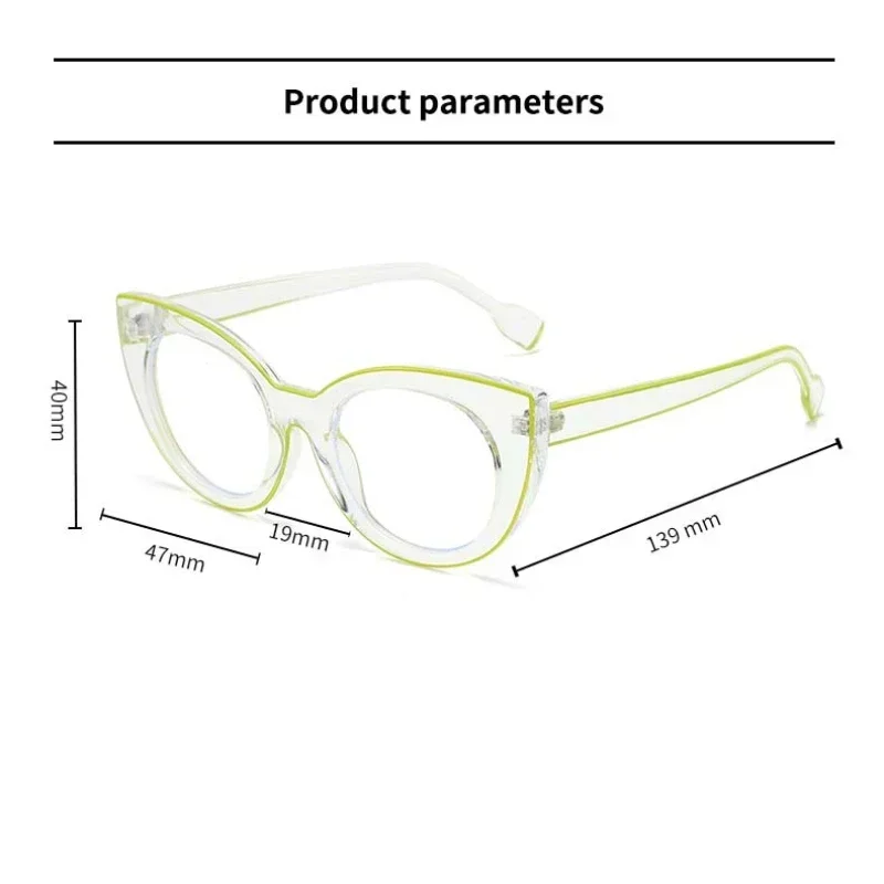 Chic Women's Anti Blue Light Reading Eyewear +3.5