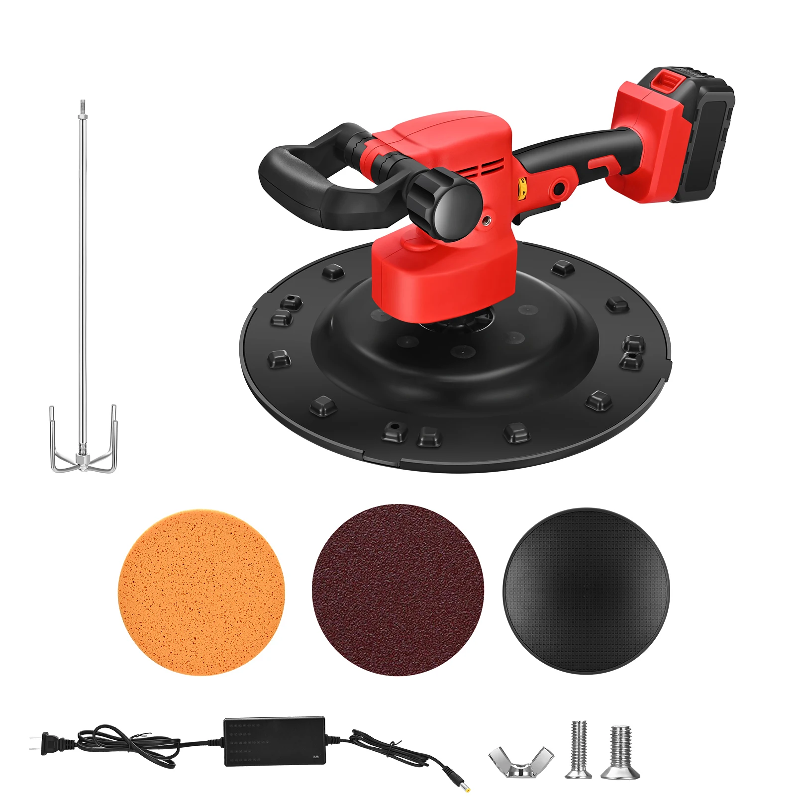 Adjustable RPM Wall Polishing Machine WODHMIEY 1680W Electric Wall