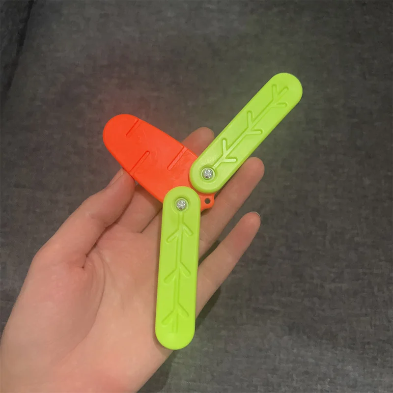 Schwerkraft Klapp Klaue Messer Rettich Messer 3d Druck Schwerkraft Messer Kleine Rettich Messer Push Karte Dekompression Zappeln Mini Spielzeug – Detail 11