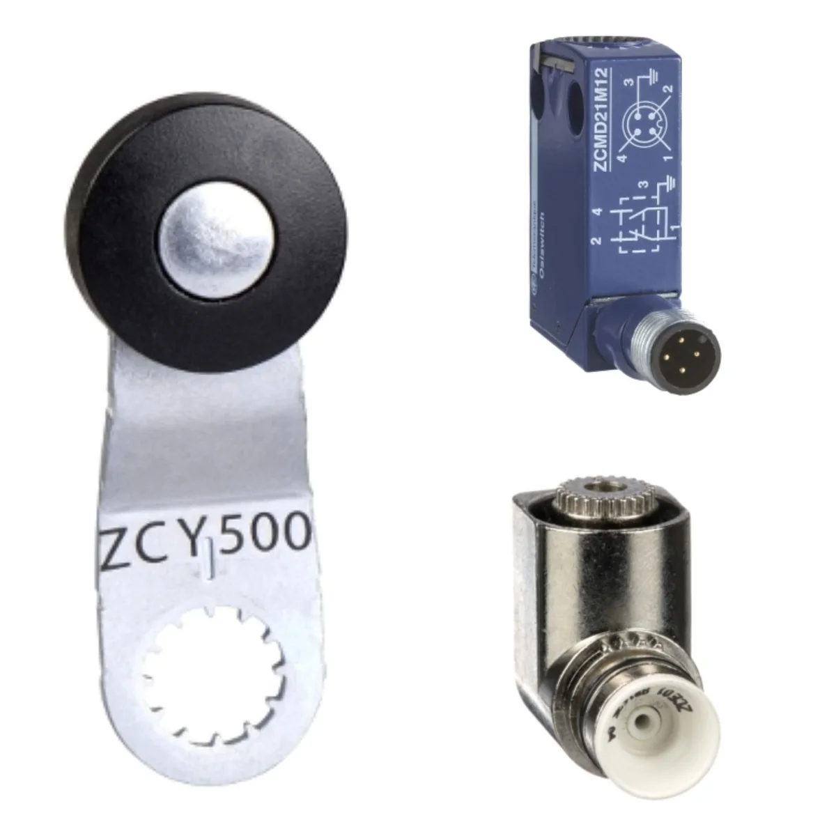 

Концевой выключатель XCMD21500C12 = ZCMD21C12 + ZCY500 + ZCE01