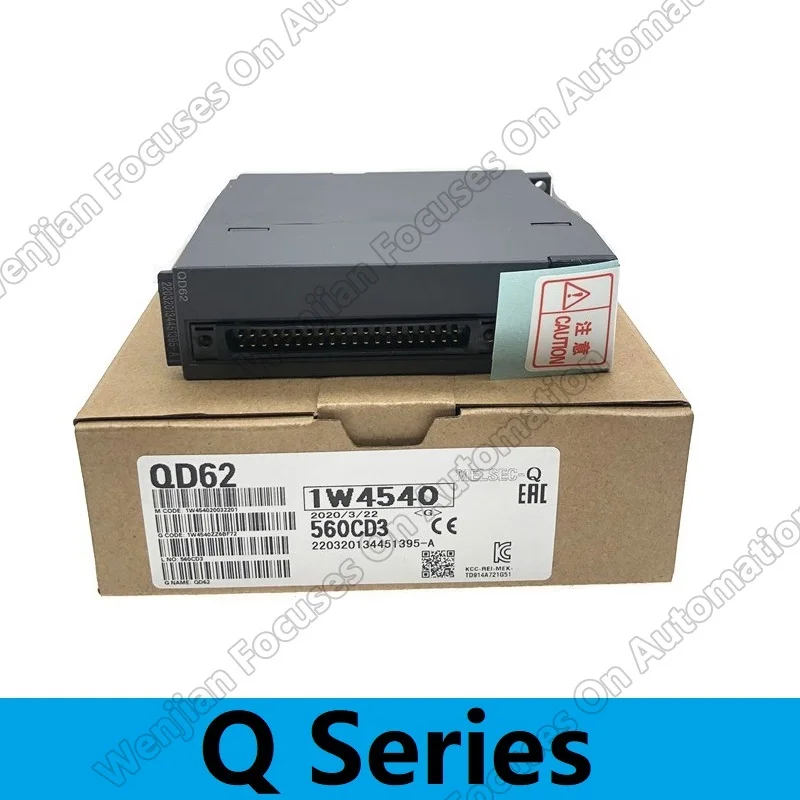 

QD62 Q Series High-speed Counter Module qd62 2-channel Transistor Drain Type Ethernet module plc