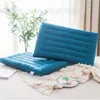 Children Pillow Cotton Feather Velvet Solid Low Flat Pillow Neck Protection Ultra Thin Pillow Adult Bedding Without Pillowcase 2