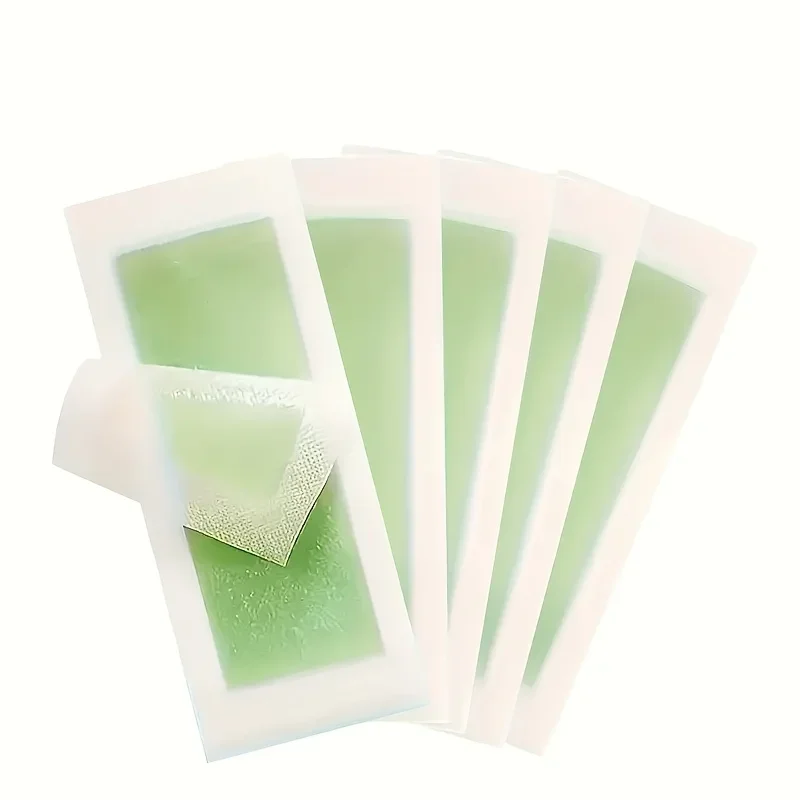76pcs Facial Lip Wax Strips For Face Chin Upper Lip Jaw Eyebrow Beard Hair Removal
