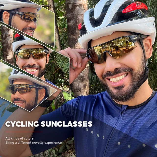 Gafas de sol de ciclismo SCVCN para hombre y mujer, gafas de bicicleta Mtb  UV400, gafas polarizadas de protección para pesca, gafas fotocromáticas  para bicicleta - AliExpress