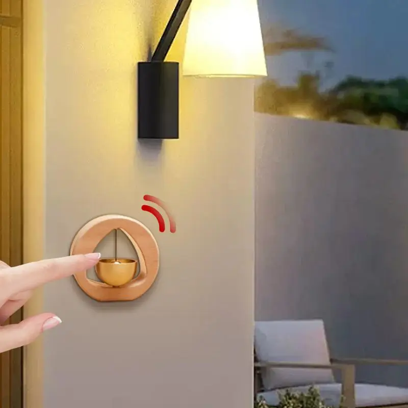 Magnetic Shopkeepers Bell Door Open Chime Magnetic Doorbell Entry Alert Chime Wind Decorative Fridge Magnets Doorbell