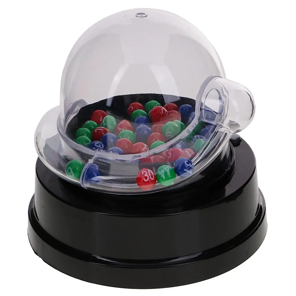 Mini Electric Lucky Number Picking Machine for Lottery Bingo Game Supplies