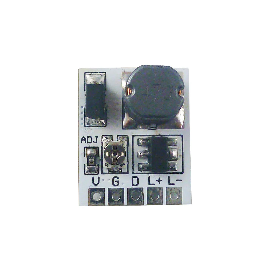 

5000:1 Dimming DC 6-24V 22W Adjustable Constant Current Step-Down High Brightness LED Driver Module ON/OFF Switch PWM Control