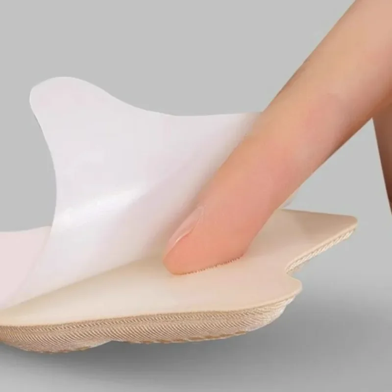 5D Antiwear Heel Pad Sneakers High Heels Rear Anti Fall Insole Self Adhesive Anti Slip Soft Foam Cushion