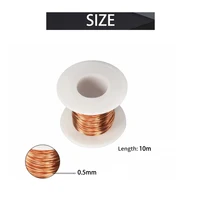 copper lacquer wire0.1mm -0.9mmCable Copper Wire Magnet Wire Enameled Copper Winding Wire Coil Copper Wire - Image 3