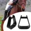 2Pcs High Strength Stirrups Heavy Duty Kids Stirrups for Saddle Supplies 1