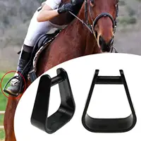2Pcs High Strength Stirrups Heavy Duty Kids Stirrups for Saddle Supplies 1