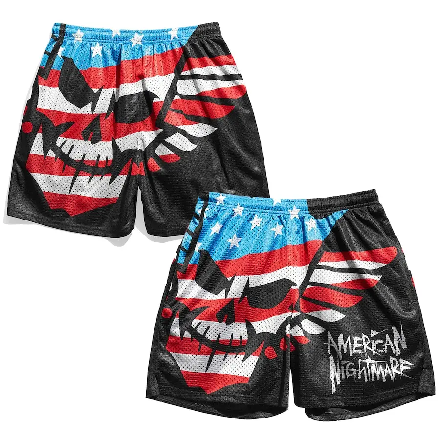 Summer Mens Sport Shorts 2024 Jogging Running Shorts Retro Men Black Mesh GYM Training Workout Shorts Beach Fitness Boxing Pant