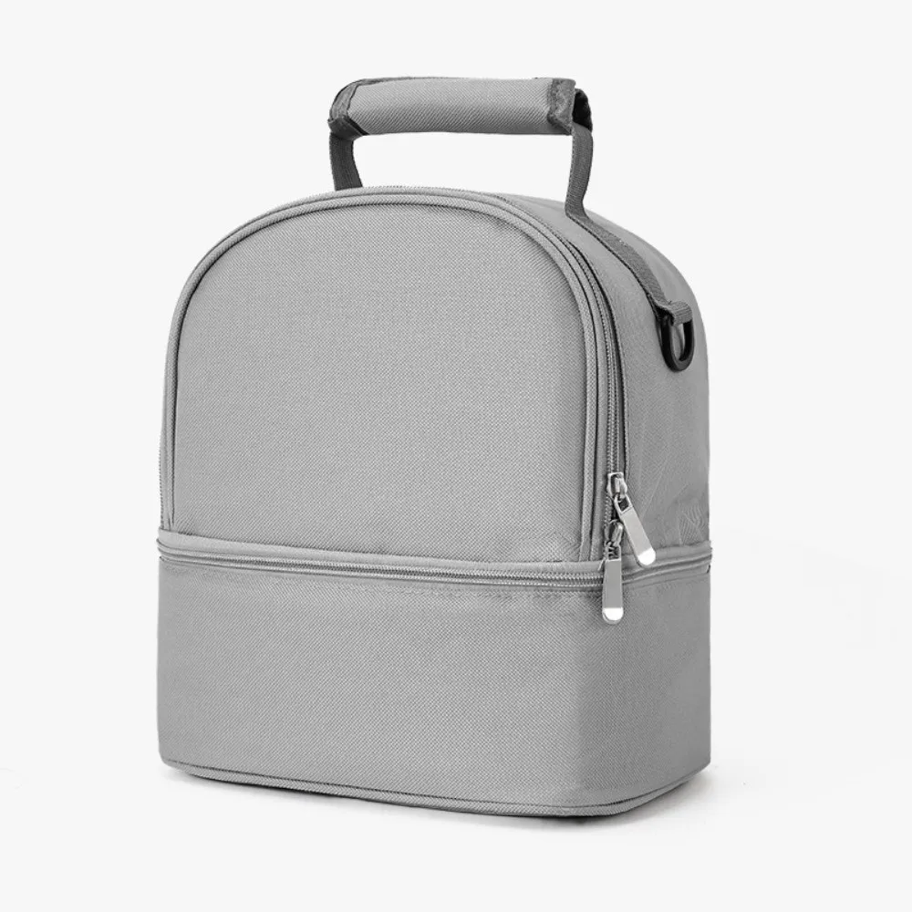 Nylon Insulation Mommy Backpack Milk Preservation Double Layer Baby Diaper Bag Multifunctional Large Capacity Mommy Shoulder Bag