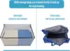 10 Pack Moving and Storage Bags, Heavy Duty, Alternative to Moving Boxes, Large Packing Totes Supplies for College Dorm Room wit 5