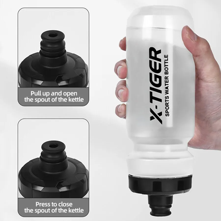 Bicycle water bottle water bottle sports bottle X-TIGER 650ml Cycling Water Bottle Mountain Road Bicycle Squeeze Cup Outdoor Sports Portable Water Cup Cycling Equipment