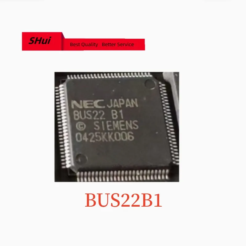 

1PCS~10PCS BUS22 BUS22B1 BUS22-B1 BUS22 B1 QFP100 Siemens PLC Industrial Control Chip