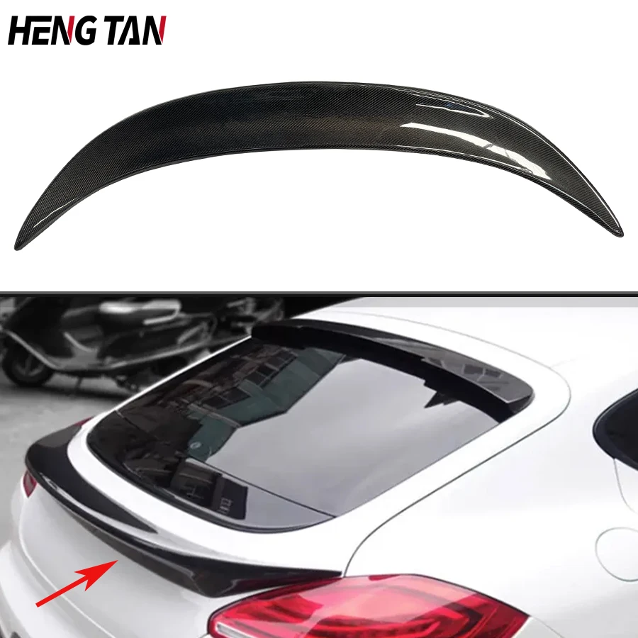 Per Porsche 970 Panamera 970.2 2014-2016 Real Carbon Fiber Car Spoiler Posteriore Wing Parts Body Kit
