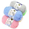 1Pc 50g Crocheting Milk Cotton Yarn Hand Knitting sweater blanket hat threads Crochet amigurumi bag line 95m 1