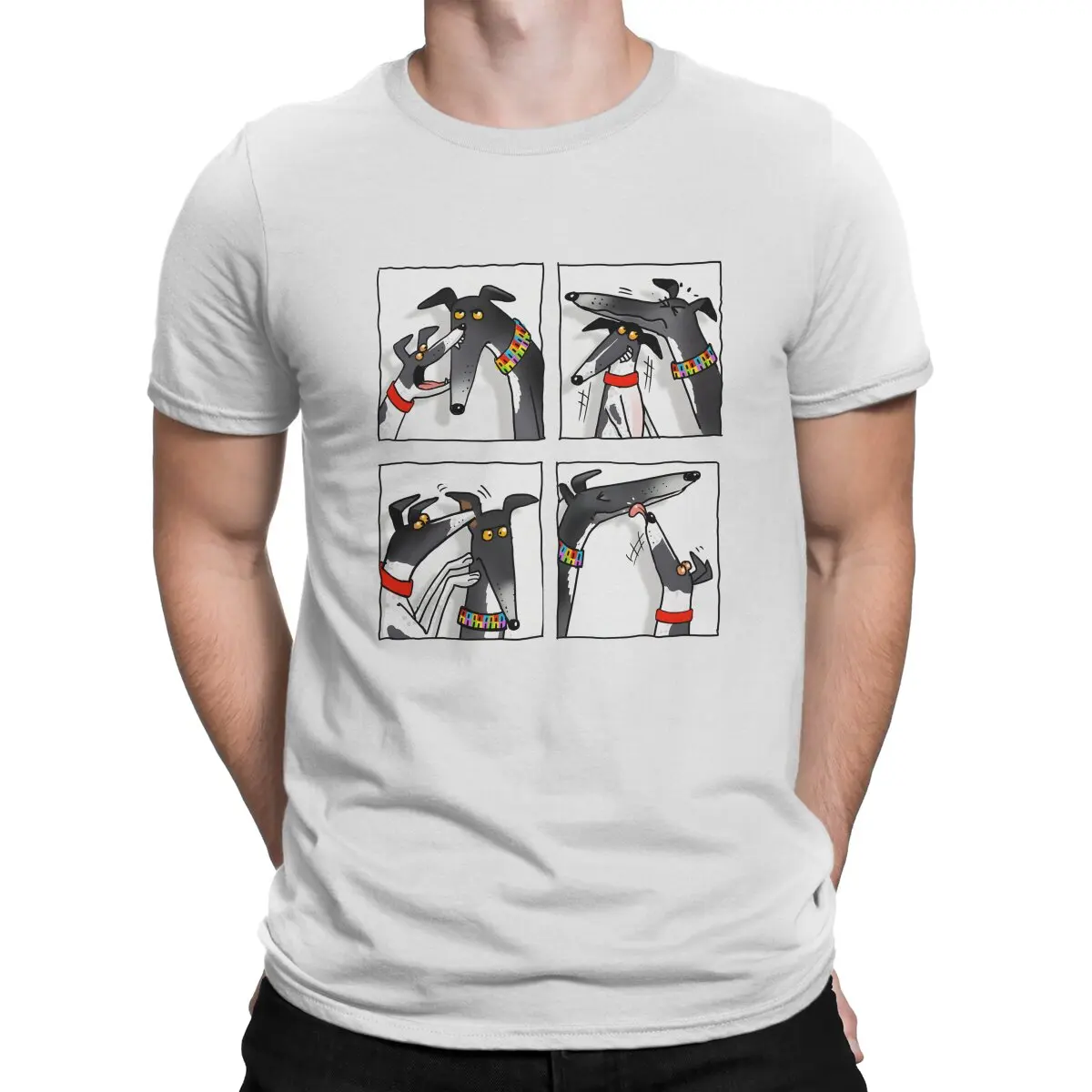 Italia Greyhound Magic E Bonnie T Shirt Harajuku Grunge Maglietta Da Uomo In Poliestere Top Da Uomo
