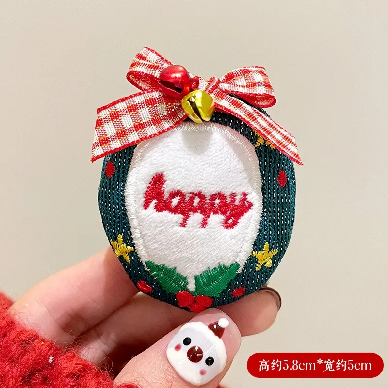 Spille natalizie: Babbo Natale, pupazzo di neve, scatola regalo - Set da 5 - Italia
