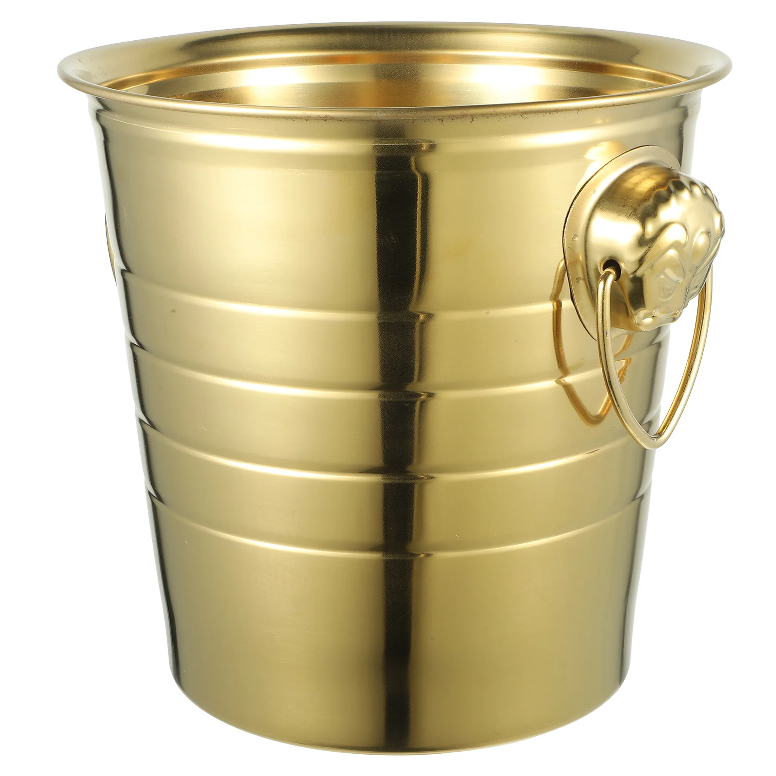 

Ice Bucket Buckets Stainless Steel Cooler Coolers with Lid Beer Bottle Cabinet