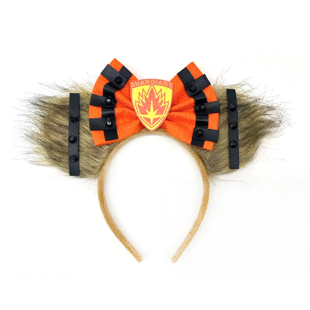 Guardians of The Galaxy Groot Mickey Mouse Ear Headband Adults Kids Grogu Headwear Rocket Raccoon Hairband Girls Hair Accessorie 6