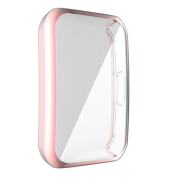 Durable TPU Full Cover Protective Case with Screen Protector for Smart Bands and Watches