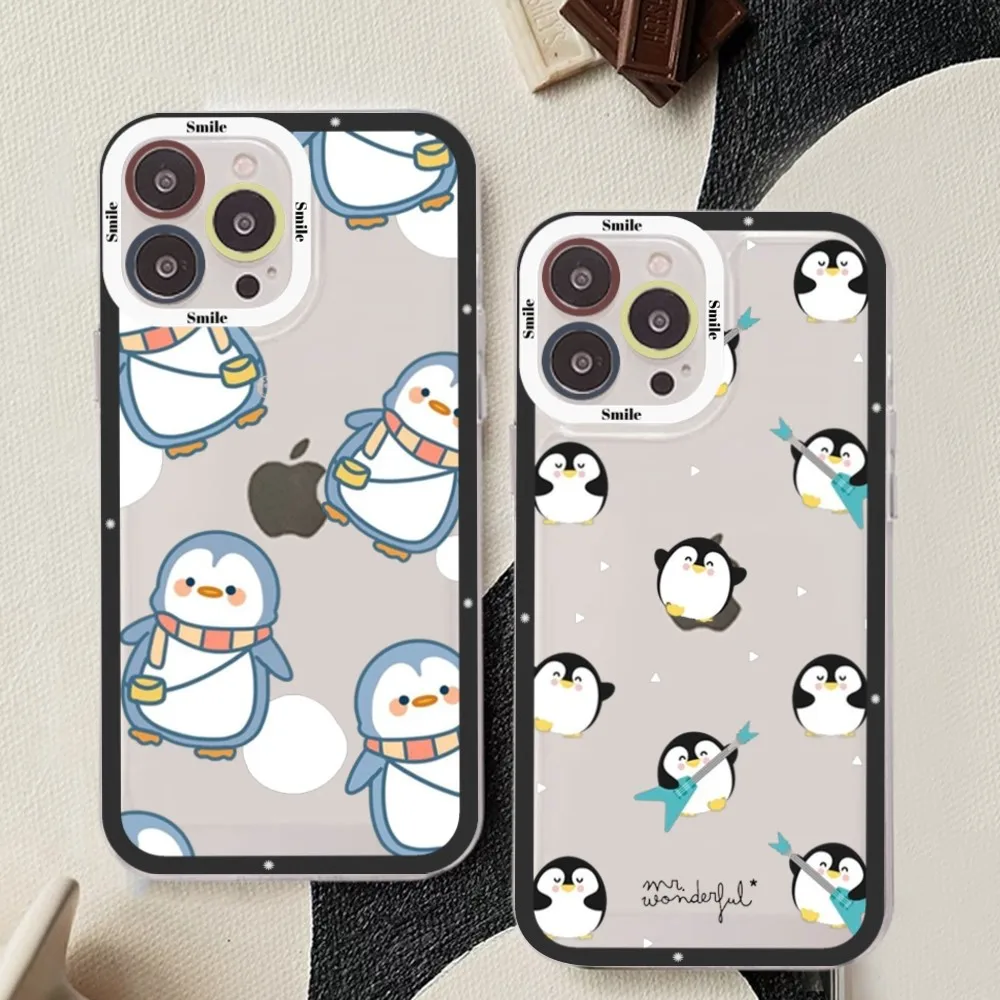 

penguin kawaii cartoon Phone Case For Redmi 7 8 9 A For Redmi Note 5 7 8 9 10 11 Pro Max 4G 5G Funfas