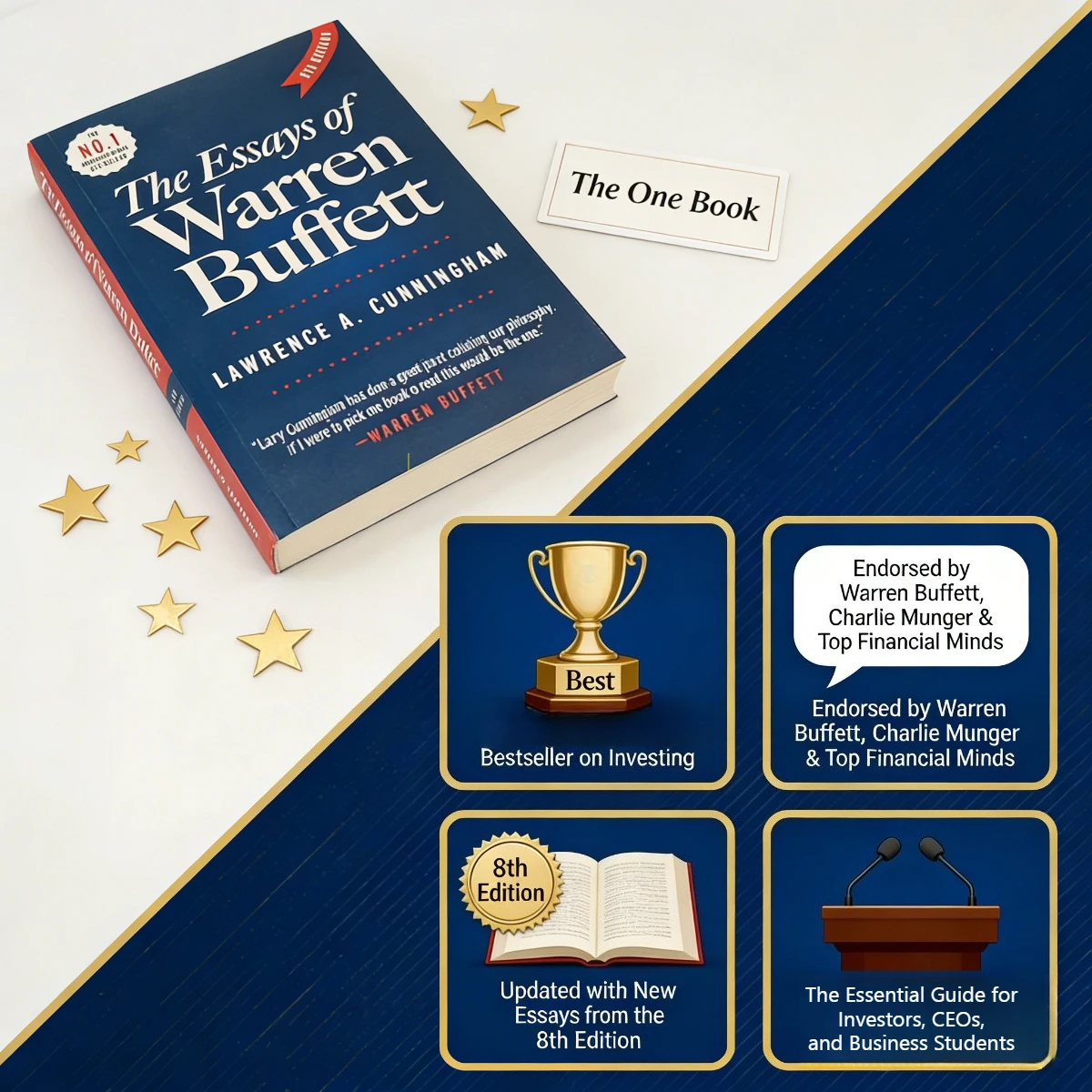 The Essays of Warren Buffett: Mastering Investment Philosophy & Achieving Financial Success