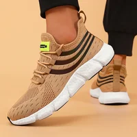 Men Shoes Breathable Classic Running Sneakers for Man Outdoor Light Comfortable Mesh Shoes Slip on Walking Shoes Tenis Masculino - Image 3