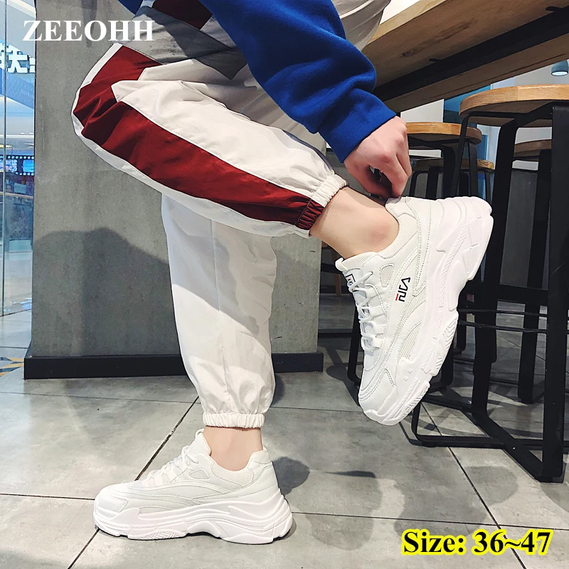 

Lightweight Thick Sole Running Shoes For Men 2023 Women's Designer Casual Sneakers No-slip Male Outdoor Sports Shoes Tennis Shoe