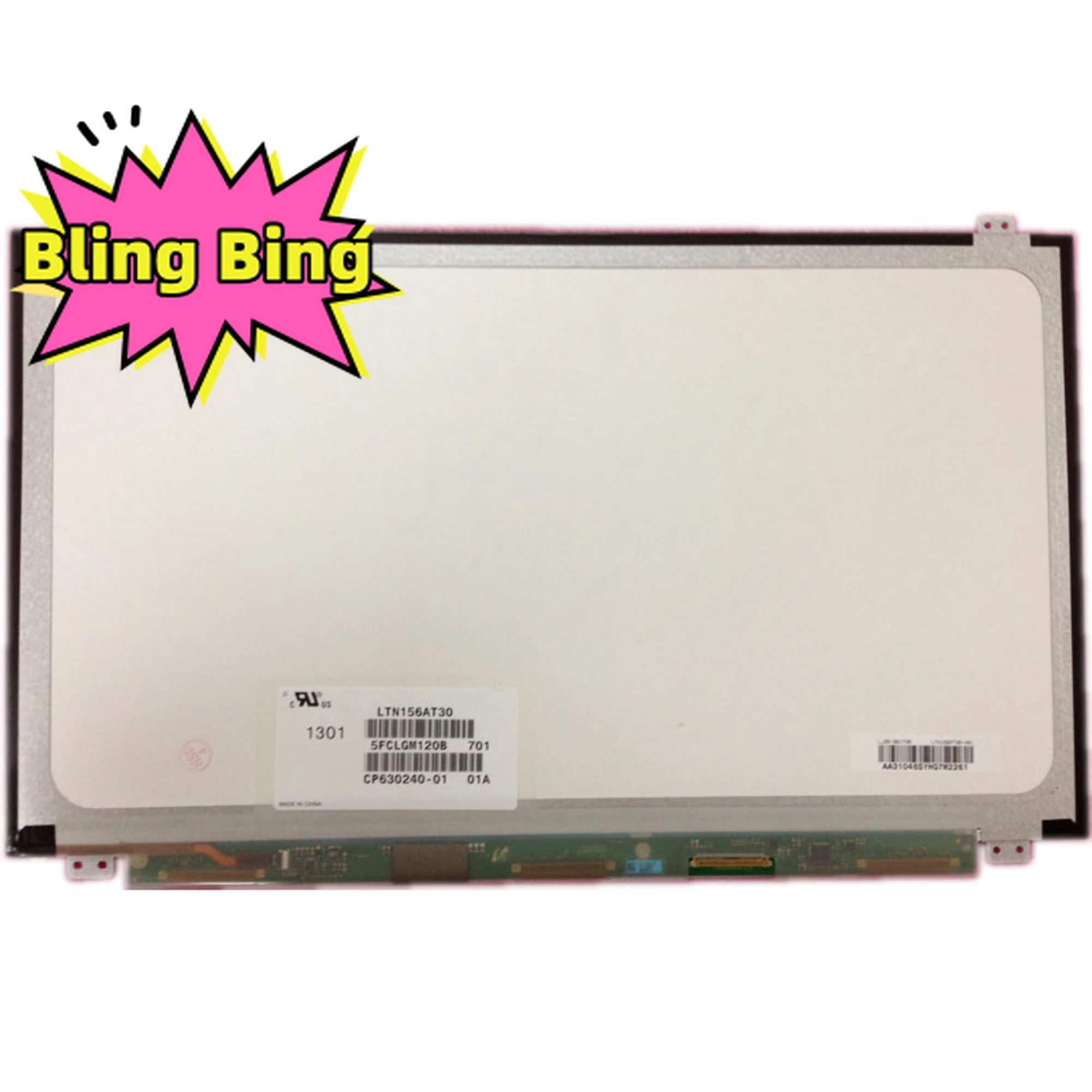 Display LCD 15.6 Pollici HD 1366x768 - Pannello Sostitutivo Compatibile LP156WH3 Modelli 40pin - Foto 13