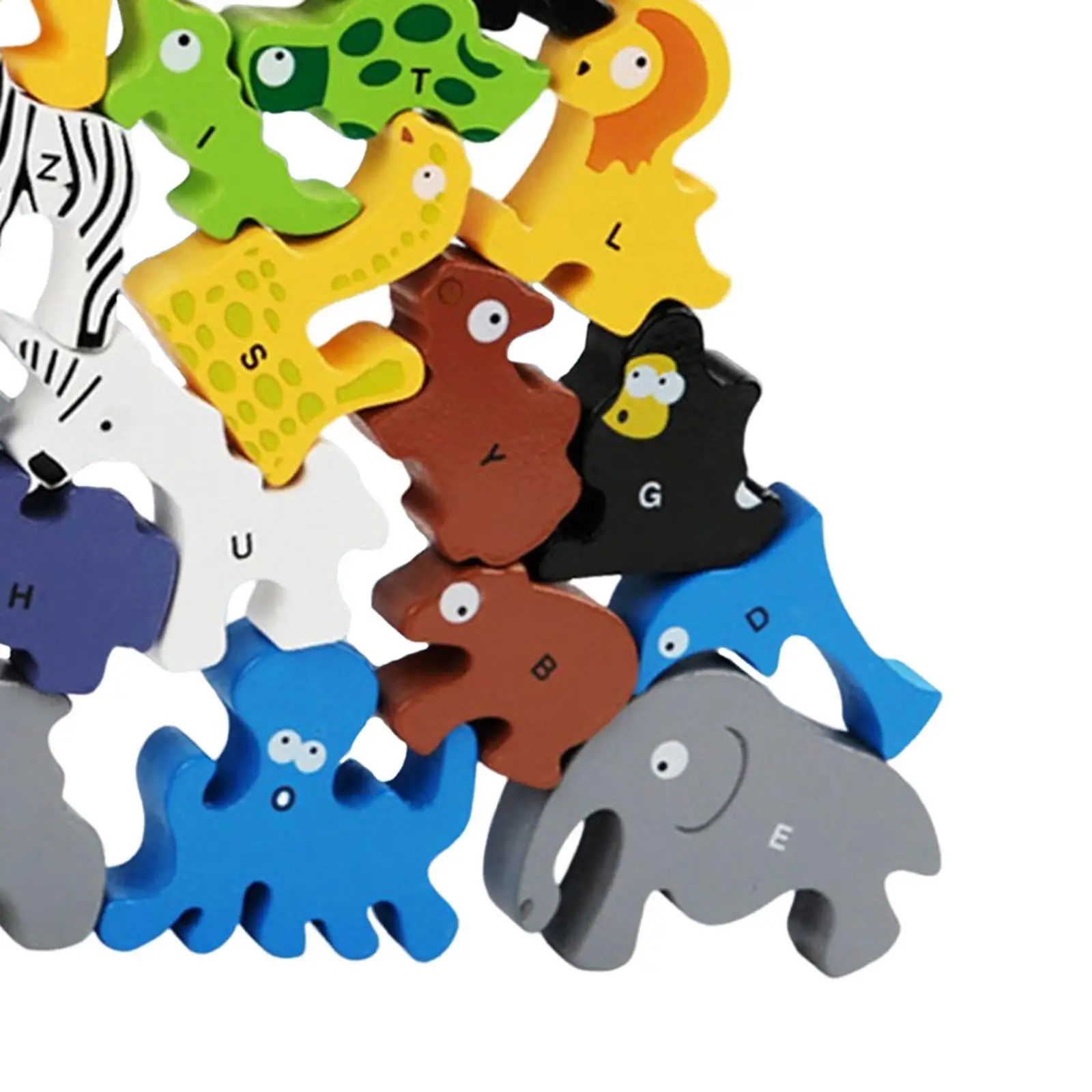 Fine Motor Skills Balance Game, Wood Stacking Block logical Hands on Skills