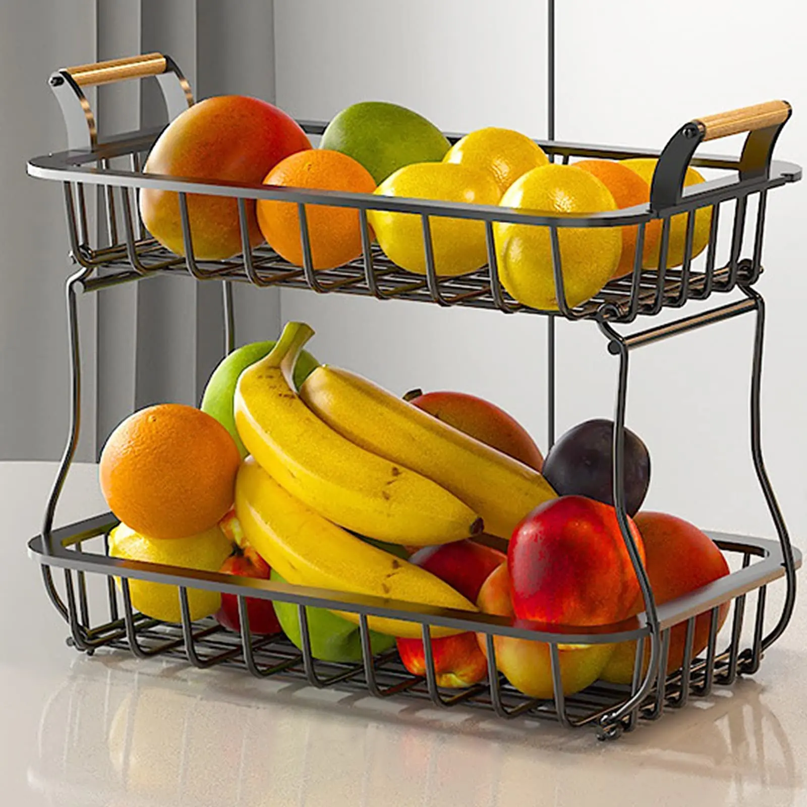 Two-tier Fruit Organizer