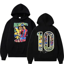 Awesome Marino Morwood Ronaldinho Graphic Hoodie Man Streetwear Men Oversized  Pullover Fashion Sweatshirt Male Hip Hop Hoodies