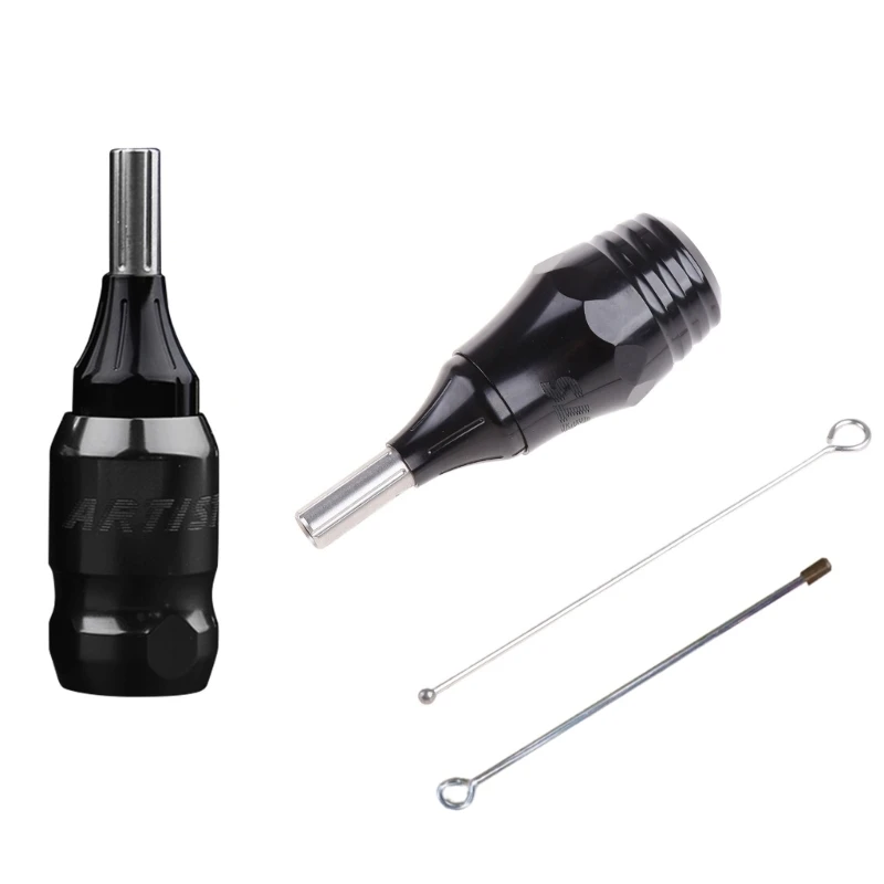 

Y1UF Aluminum Alloy Tattoo Cartridge Grips Professional Adjustable Twist Handle Tube for Tattoo Machine Tips Supply Body Art