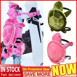 Ski Butt Pad Snowboard Knee Pads Cute Butt Knee Protector Anti-Fall Ski Protective Gear Turtle Hip Protection Comfortable Skiing