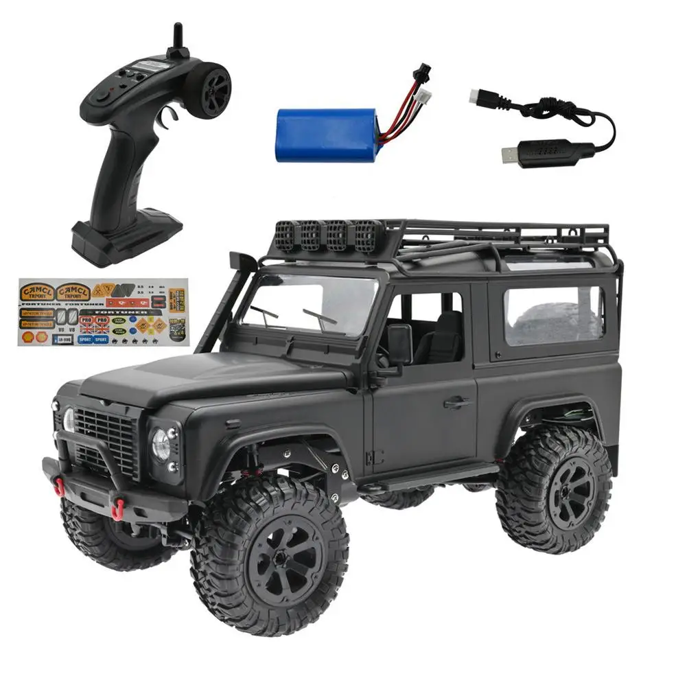 FY003-5A 2.4g 4WD High Speed Radio Fast Remote Control Car 4wd Climbing Car Guard Upgrade Lighting LED Remote Control Toys