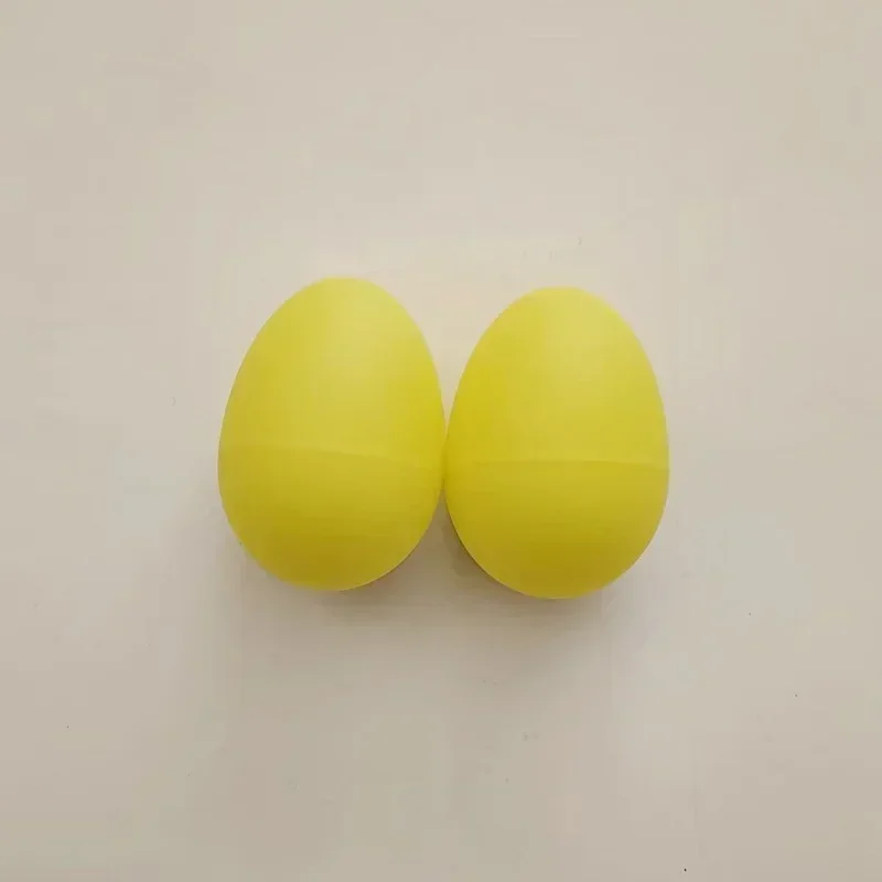 2 Pieces Shaker Set Easter Maracas Musical Eggs Plastic Eggs For Easter Party Favours Party Supplies Musical Toys