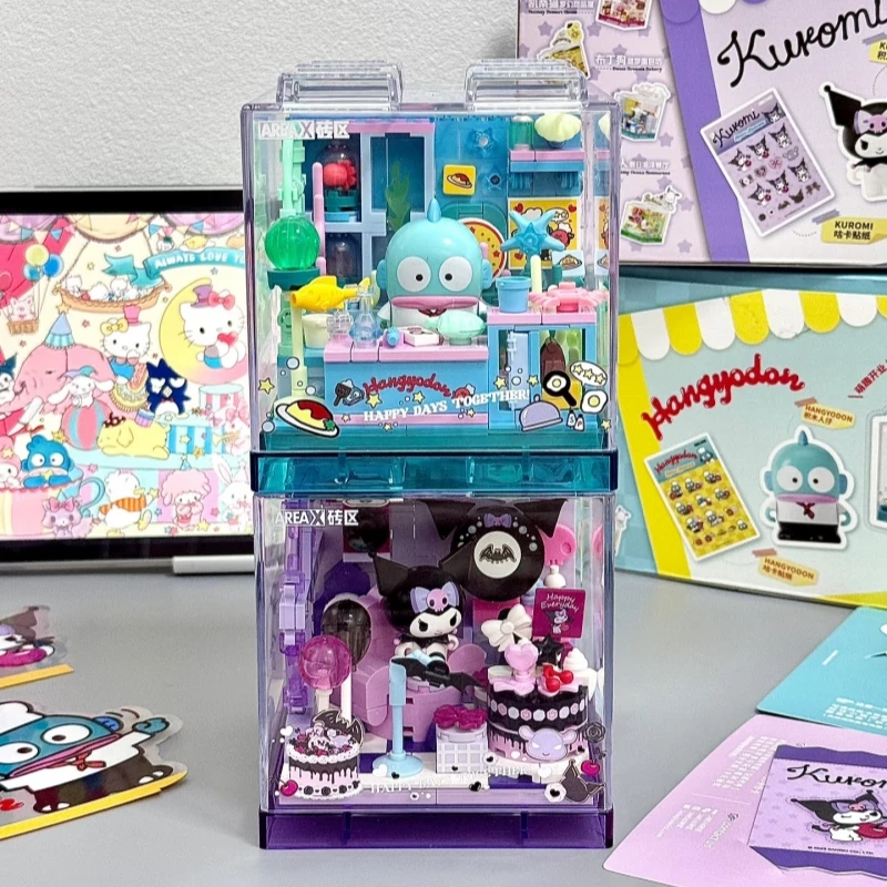 【ちゃんころもち】【新品未使用】hankpanky パープルブラ コウペンちゃん 君をみまもる星座な刺繍ブローチ（パープル