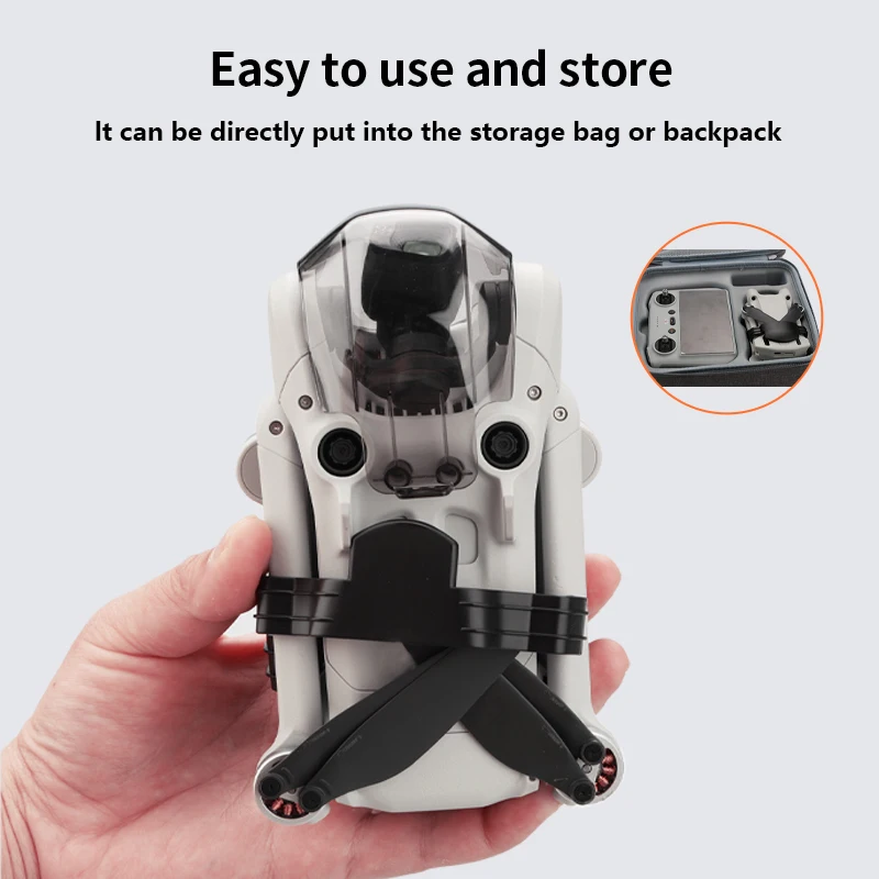 Ensemble stabilisateurs d'ailes et sangle pour support d'hélice DJI Mini 3/4 Pro