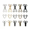 100 Sets Invisible Sewing Hook & Eye Closure for Clothing Bra Jacket Hooks Replacement Sewing Craft Buckle Garment Accessories 2